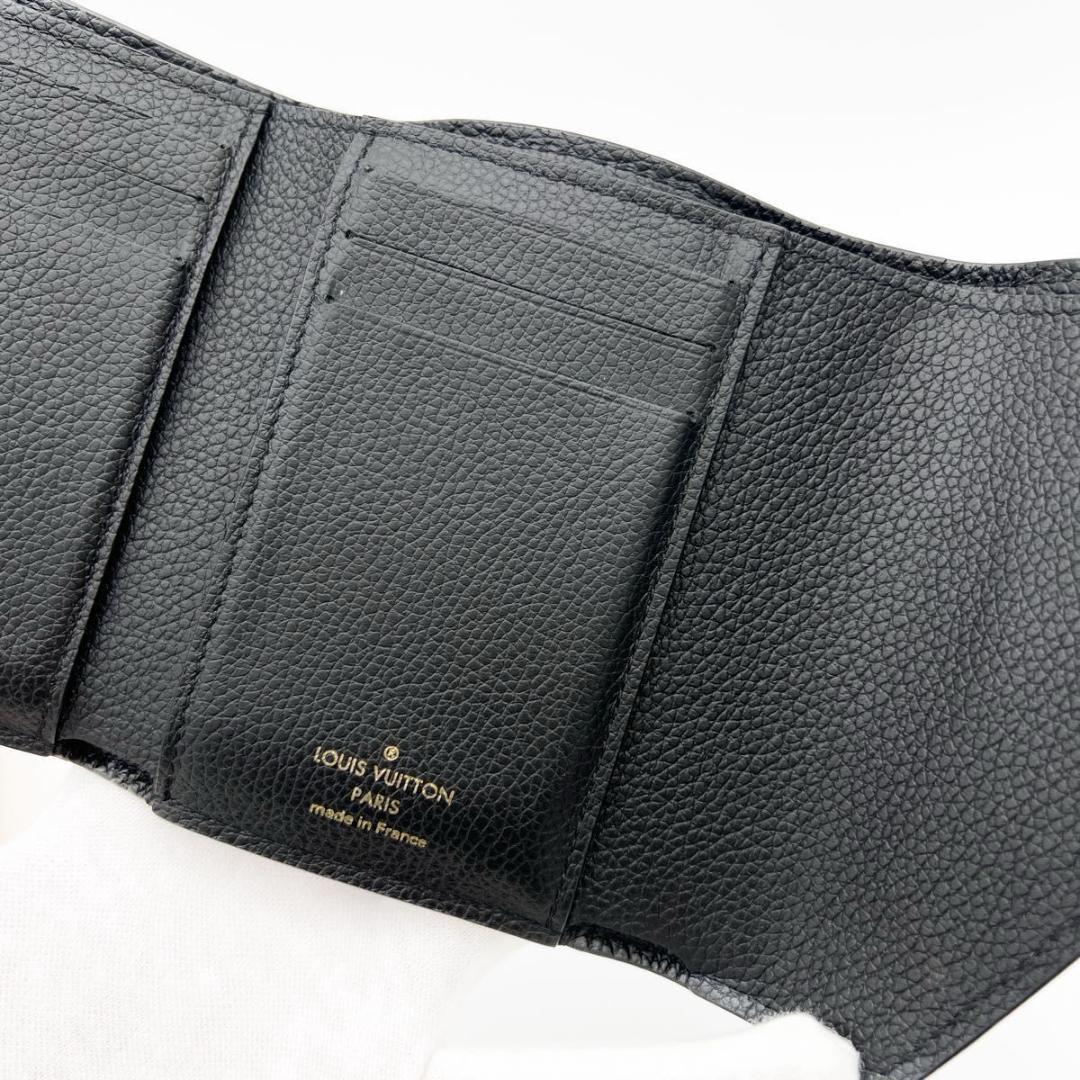 【美品 IC搭載】ヴィトン モノグラム アンプラント ヴィクトリーヌ 財布 黒