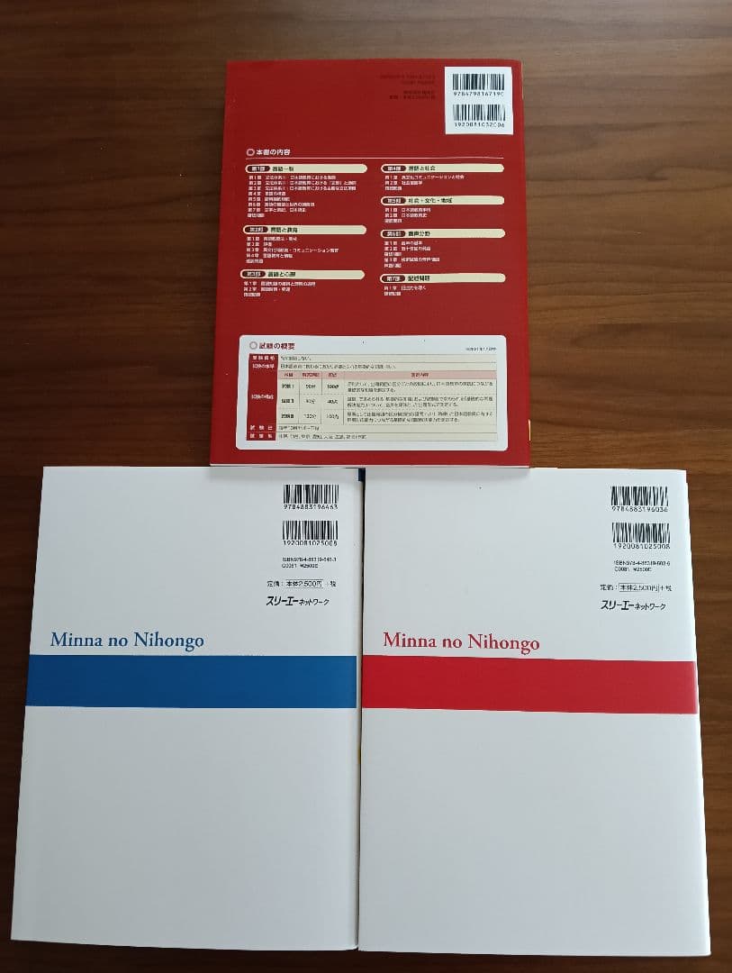 【新品未使用】みんなの日本語 初級 I II CD付 + 日本語教育能力検定試験