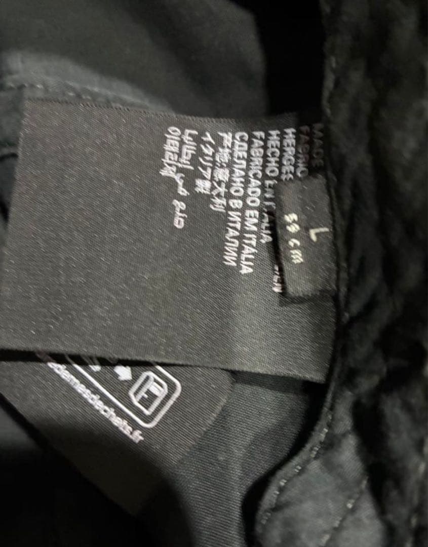 【美品】BALENCIAGA HAT GAFFER CAP テープロゴ