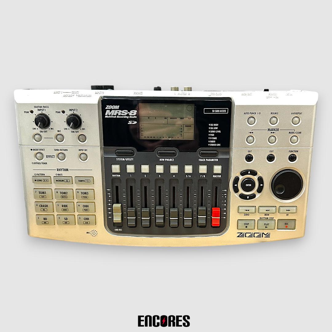 ZOOM MRS-8 マルチトラックレコーダー