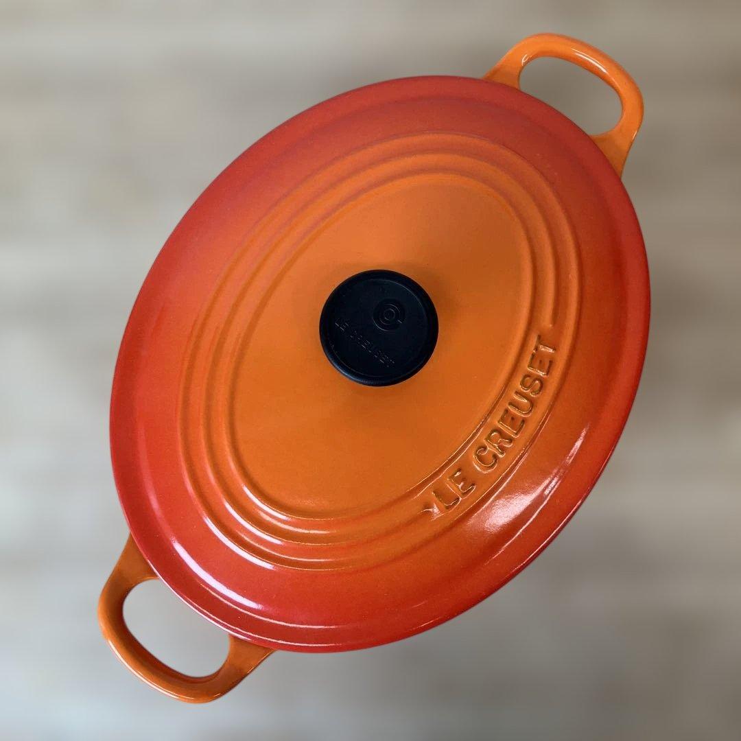 ル・クルーゼ LE CREUTET ココットオーバル 両手鍋 25cm