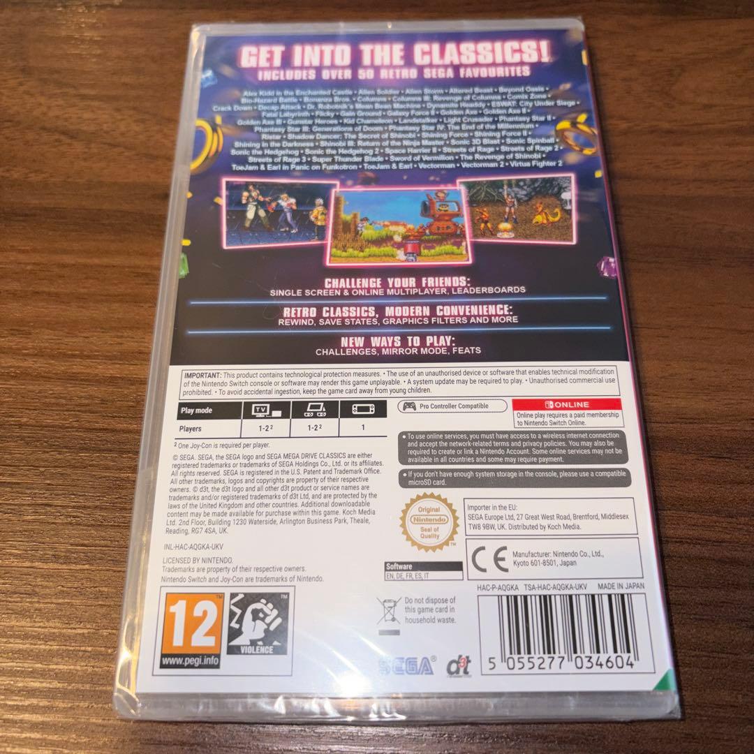 SEGAセガ GENESISジェネシス CLASSICSコレクション