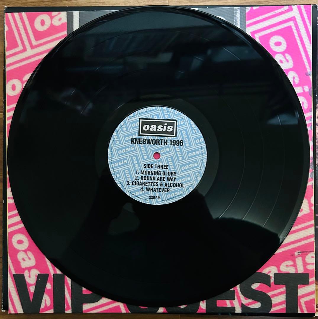 OASIS 「Knebworth 1996」3LP