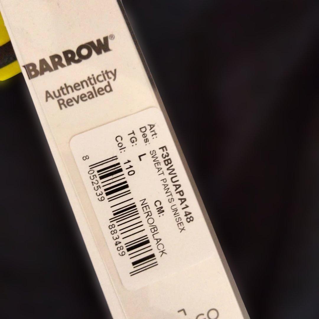 BARROW ブラック カジュアルパンツ