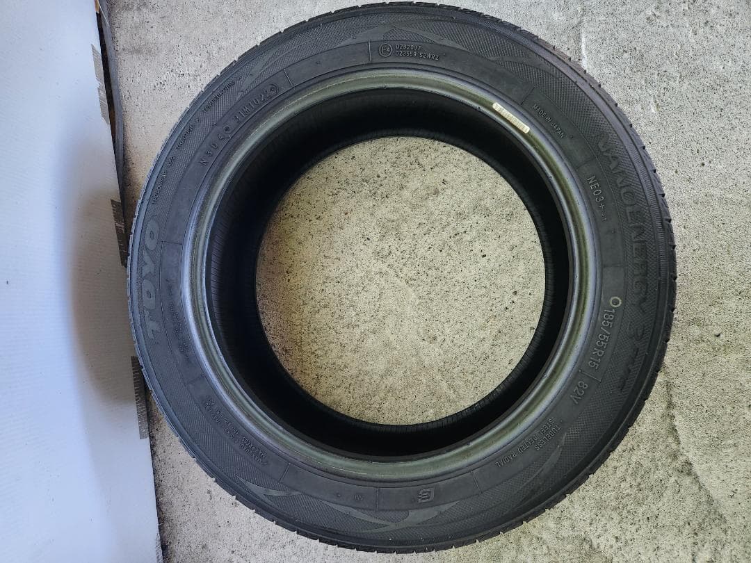 送料込☆2022年製 TOYOトーヨー タイヤ 185/55R15日本製☆2本