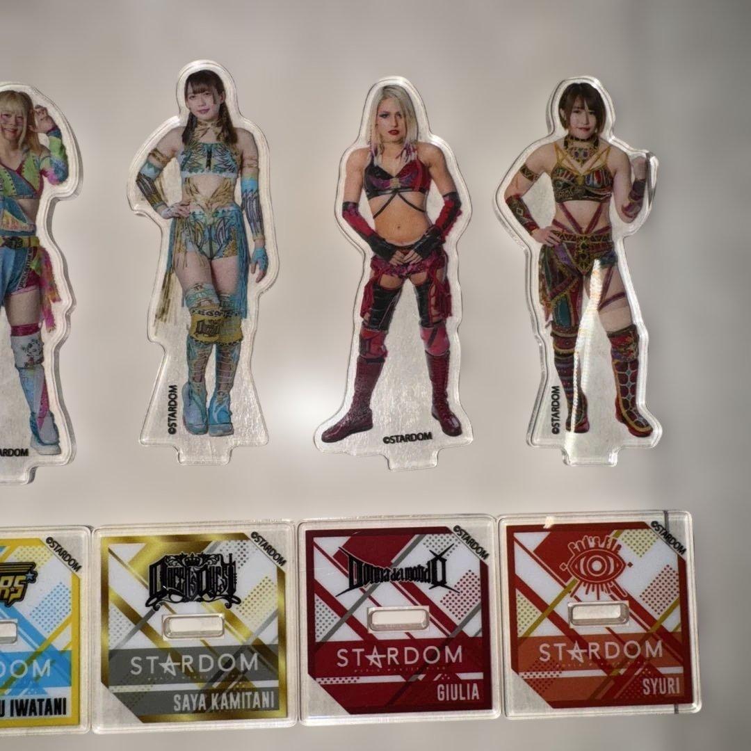 STARDOM フィニッシュ賞　アクリルスタンド6種セット