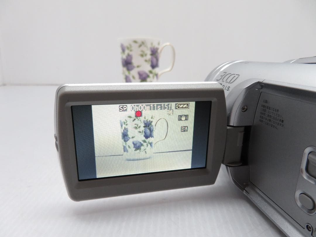 撮影確認済 Panasonic デジタルビデオカメラ NV-GS300 電池2個