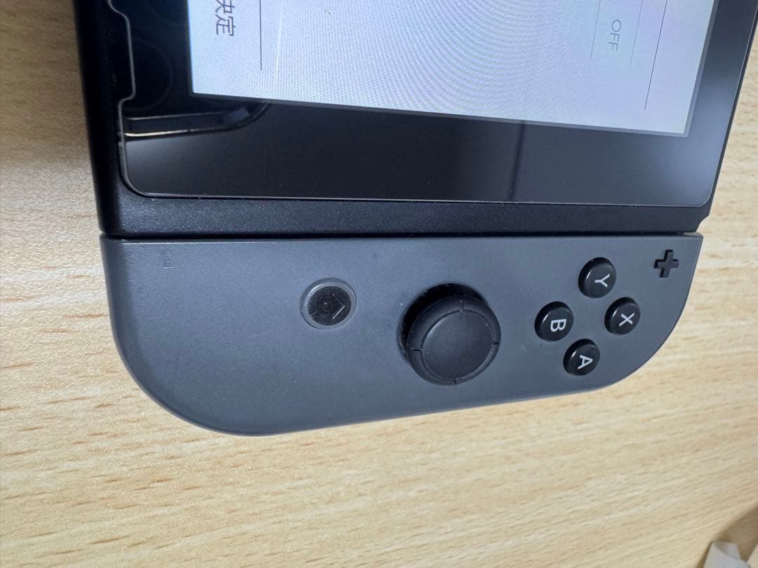 美品Nintendo Switch 本体HAC-001グレー　ネオンレッドR付き