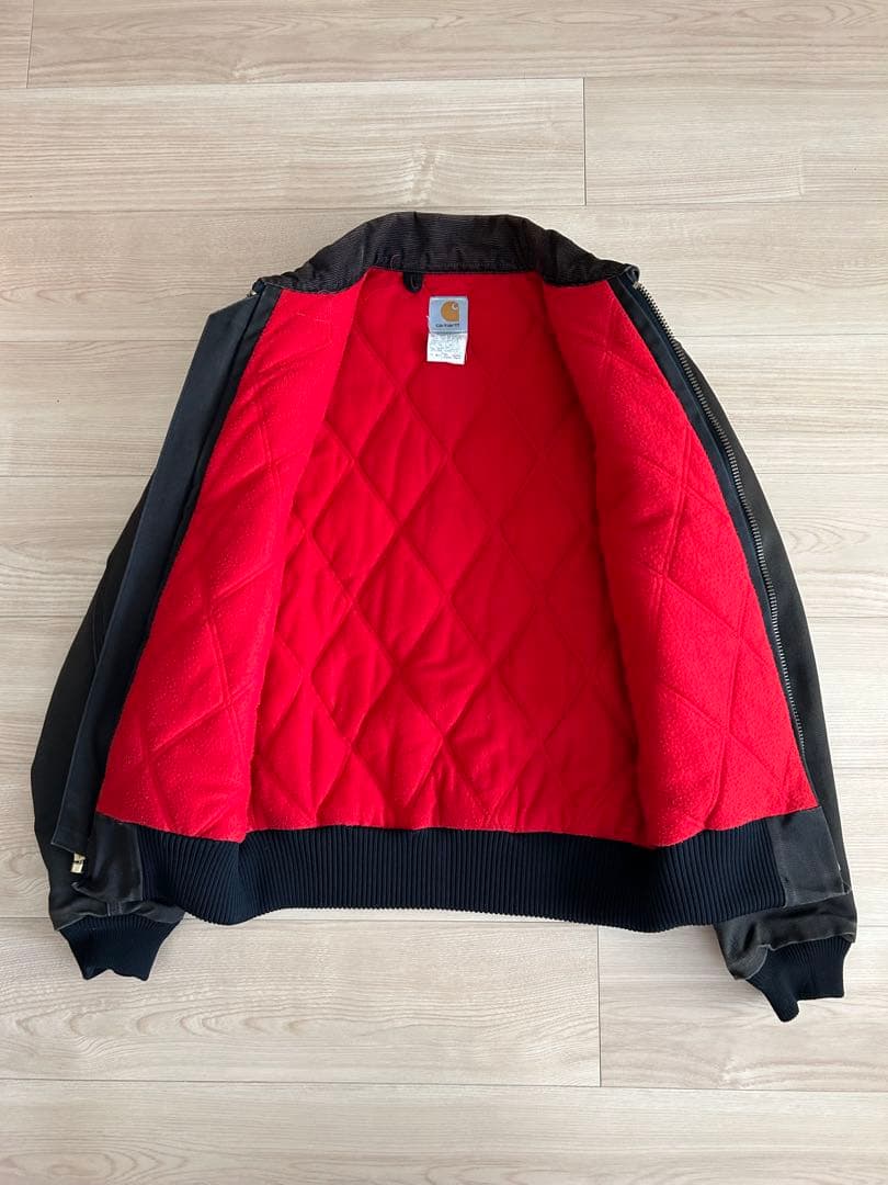 90s CARHARTT Santa Fe サンタフェ ジャケット　ブラック　S