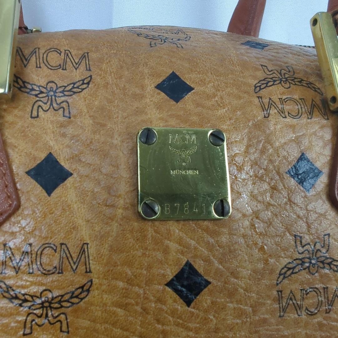 MCM エムシーエム ショルダー ミニボストンバッグ ヴィセトス