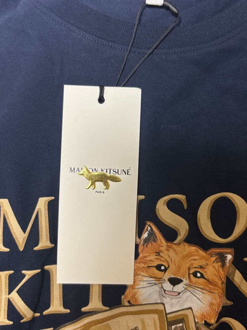 【新品未使用品】 MAISON KITSUNE フォックス チャンピオンTシャツ