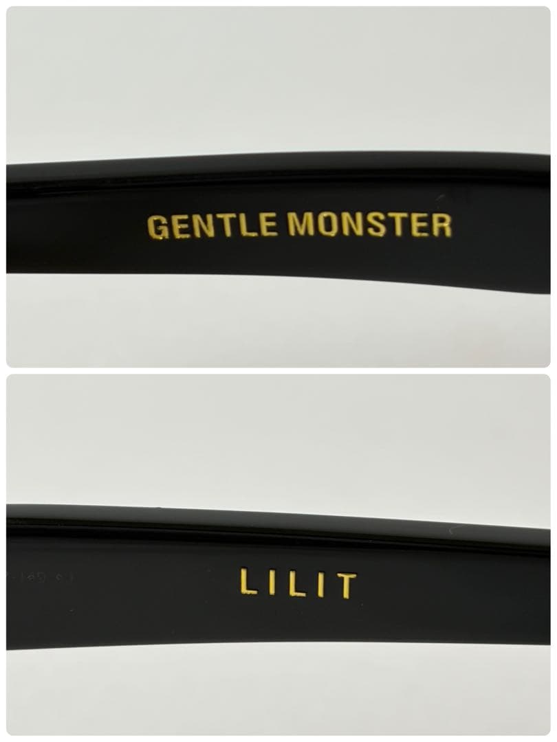 【美品】ジェントルモンスター LILIT ウェリントン型サングラス ケース付