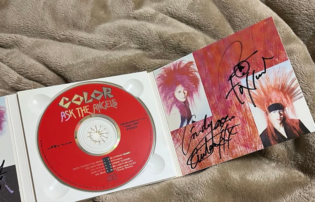 激レア！COLOR メンバー全員直筆サイン入りCD!