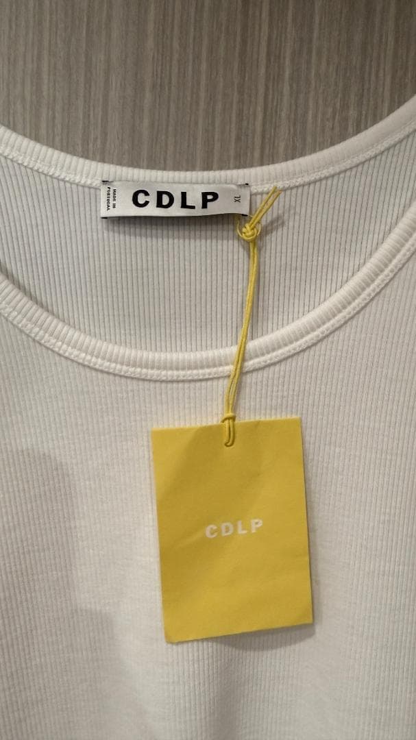 CDLP タンクトップ リブ ホワイト XL 新品未使用 メンズ