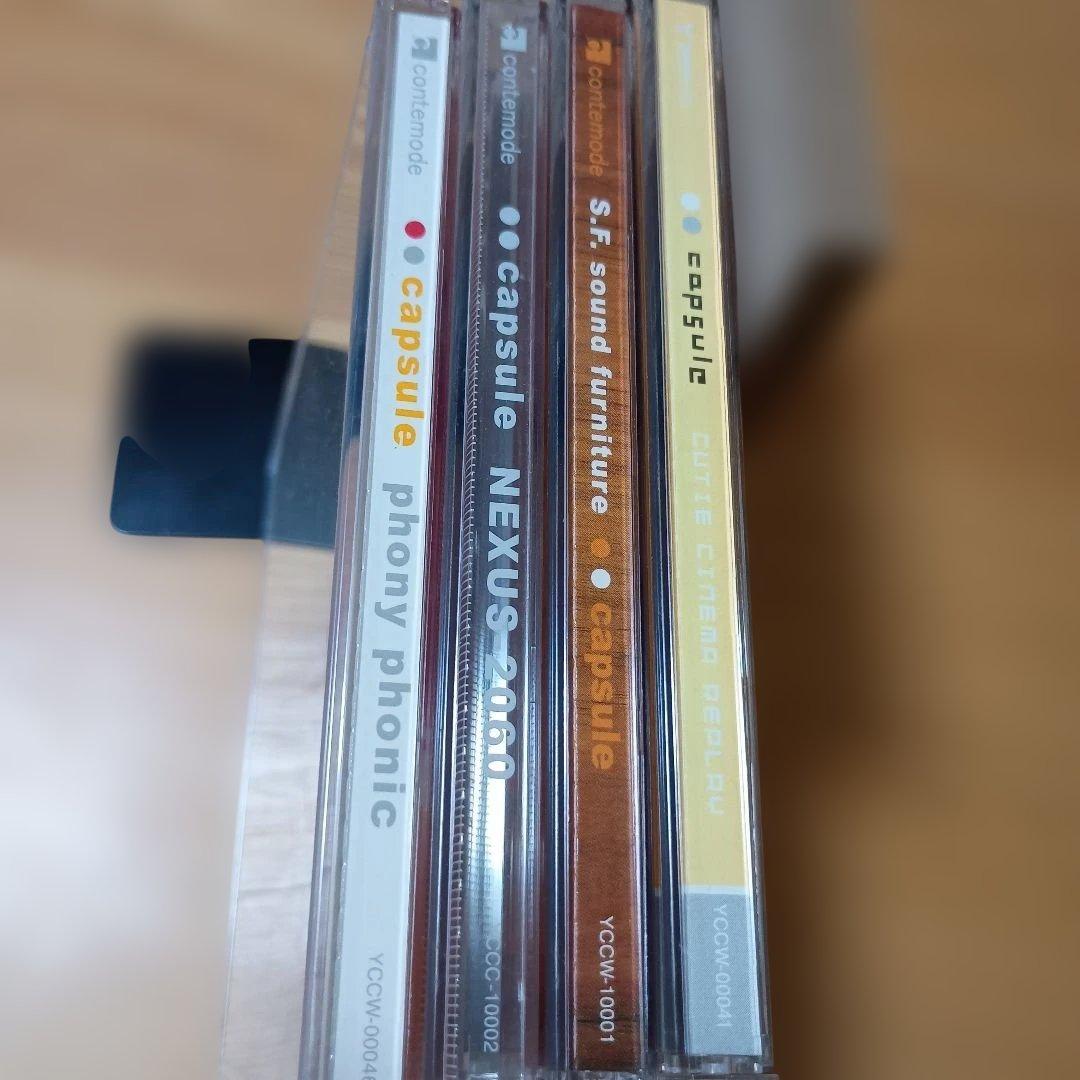 CD 4枚セット capsule カプセル　中田ヤスタカ