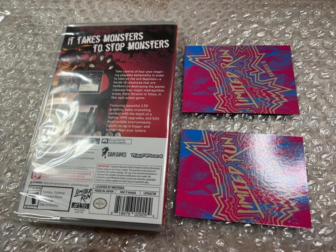 SW Dawn of the Monsters 通常北米版  新品未開封