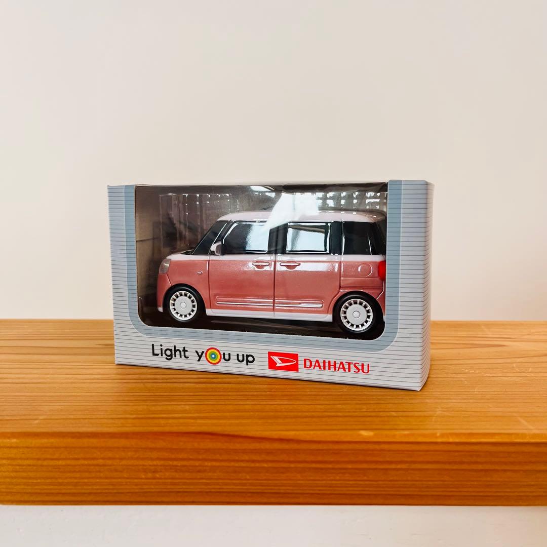 新品未開封◆DAIHATSU新型ムーヴキャンバス◆プルバックカー◆ピンク