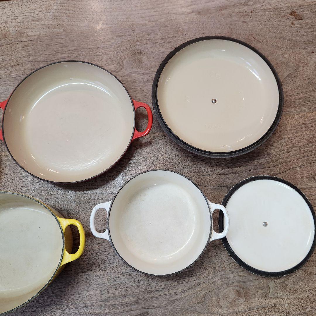Le Creuset 両手鍋 セット計3点