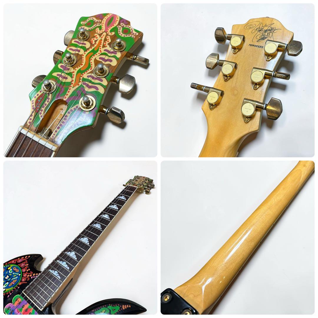 【希少】Fernandes MG-120X 165X hide サイケ