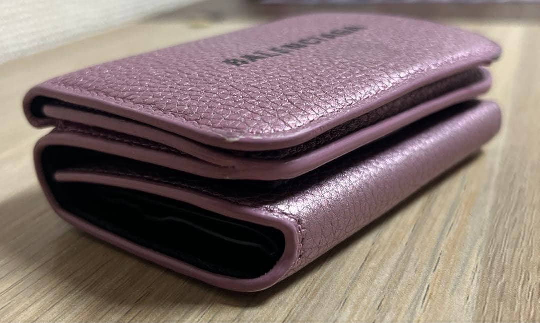 BALENCIAGA 三つ折り財布 ピンク