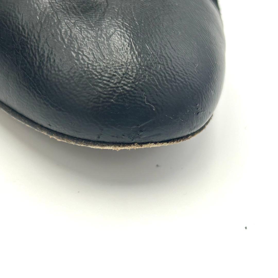 CHANEL シャネル ブーツ ココマーク チェーン スエード 23.5cm