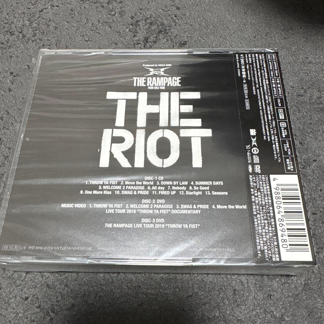 ミュージック THE RAMPAGE THE RIOT 2DVD