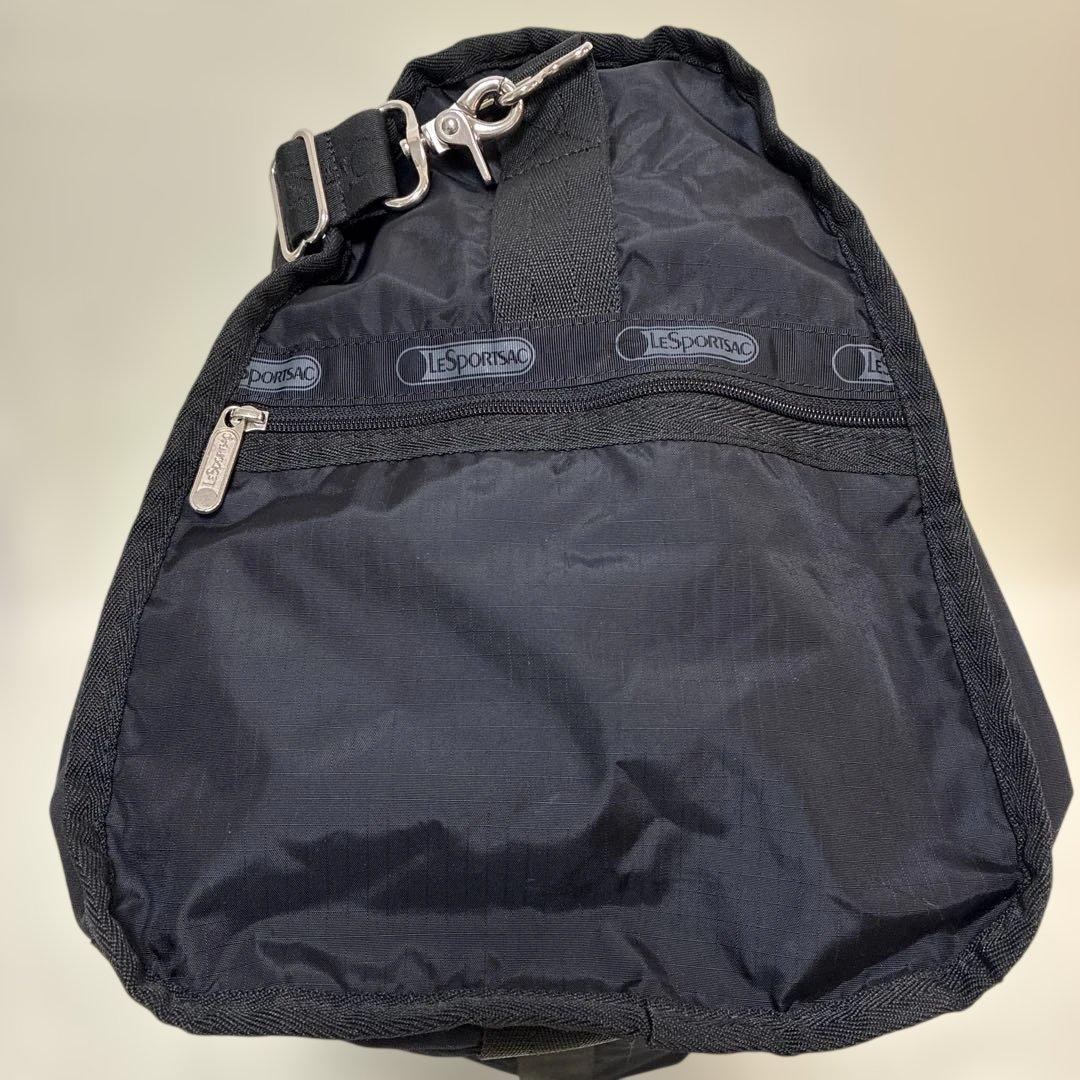 レスポートサック　ボストンバッグ　ショルダーバッグ　黒　ブラック　2way