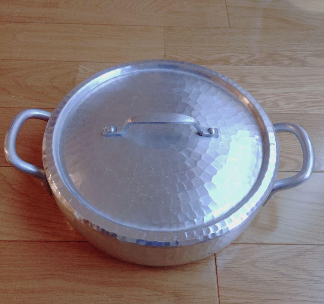 京都鍛金工房WESTSIDE33 両手鍋 24cm