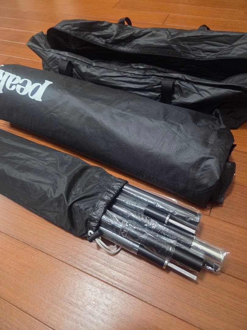 peakpod tarp　カーサイドタープ　オーニング