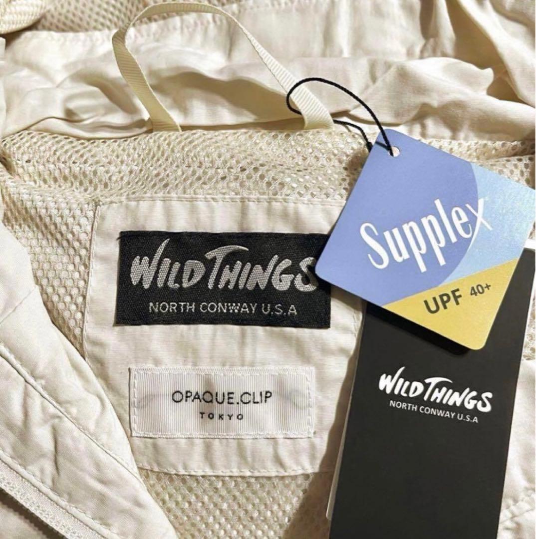 WILD THINGS SUPPLEX OVER COAT アイボリー