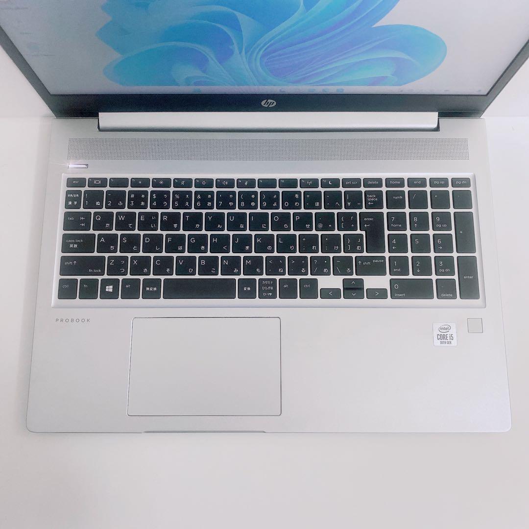 【美品】HP 450 爆速SSD1TB 8GB日本製第10世代パソコンPC