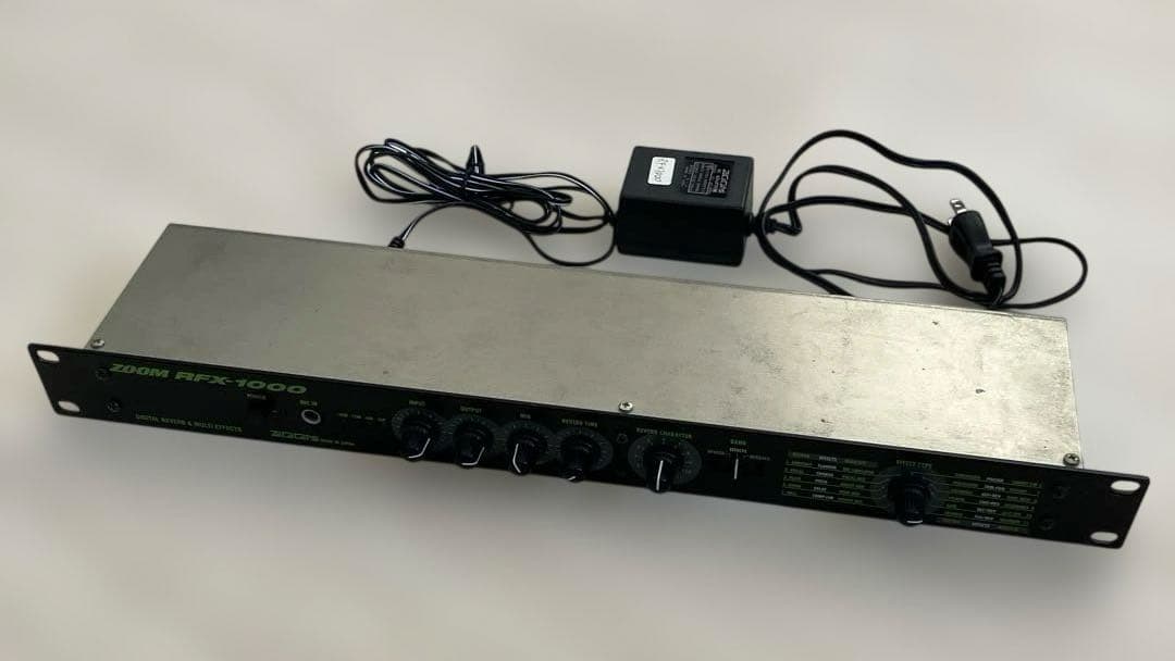 ZOOM デジタルリバーブ&マルチエフェクトプロセッサー　RFX-1000