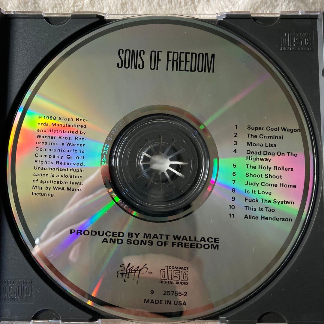 Sons of Freedom 入手困難 布袋 レア