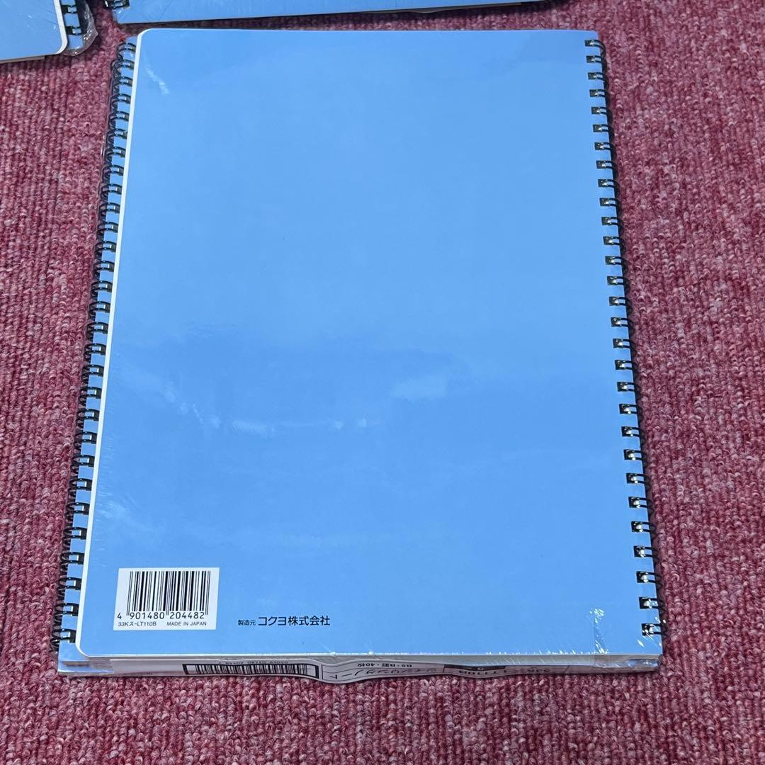 ［3470］ツインリングノート B5 40枚×計80冊 33Kス-LT110B