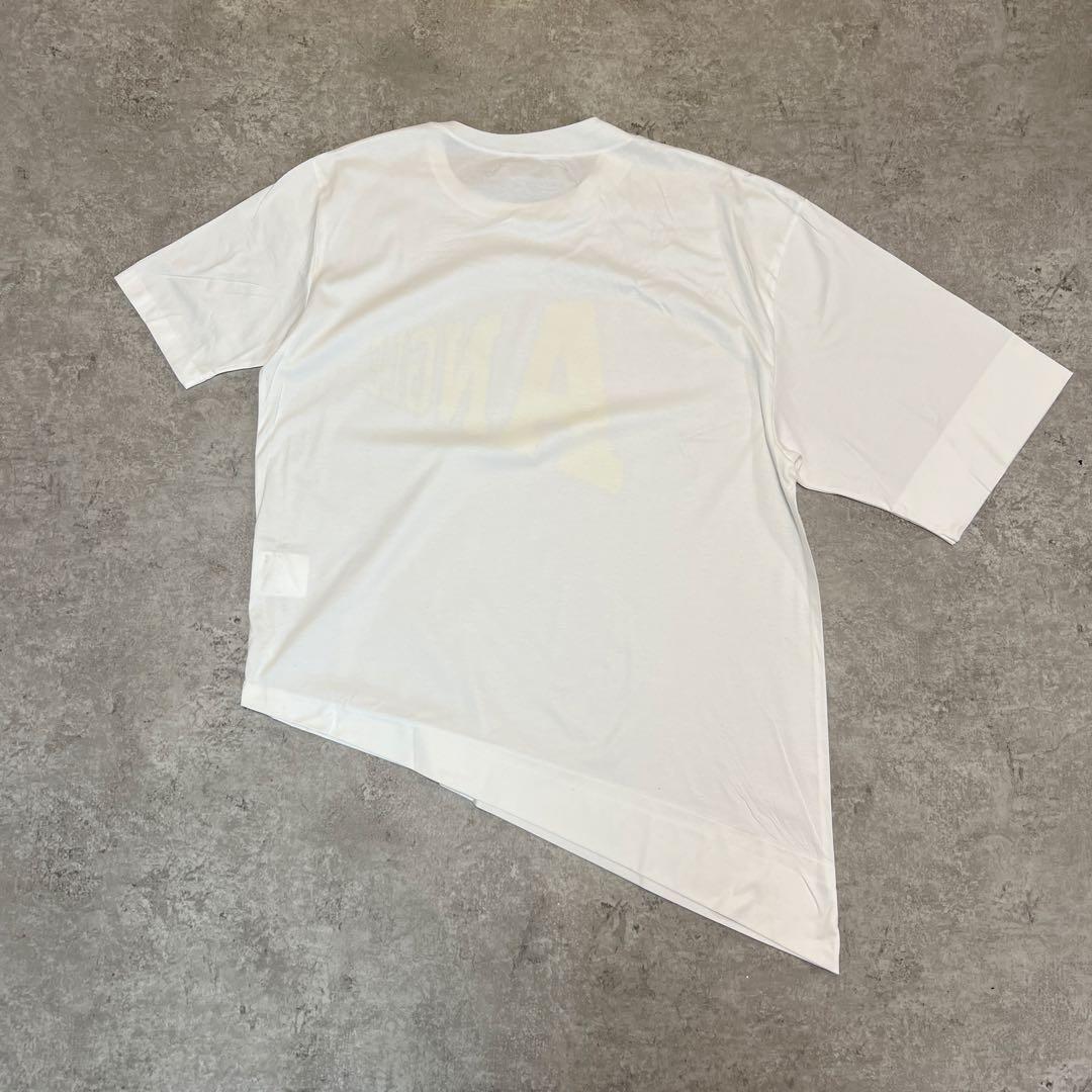 トップス ANREALAGE SIDE ANGEL PRINT TEE SHIRT 50