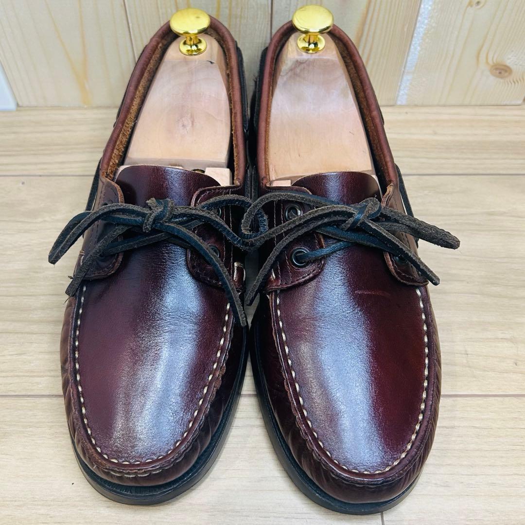 【美品】 Paraboot BARTH バース 6.5 デッキシューズ アメリカ