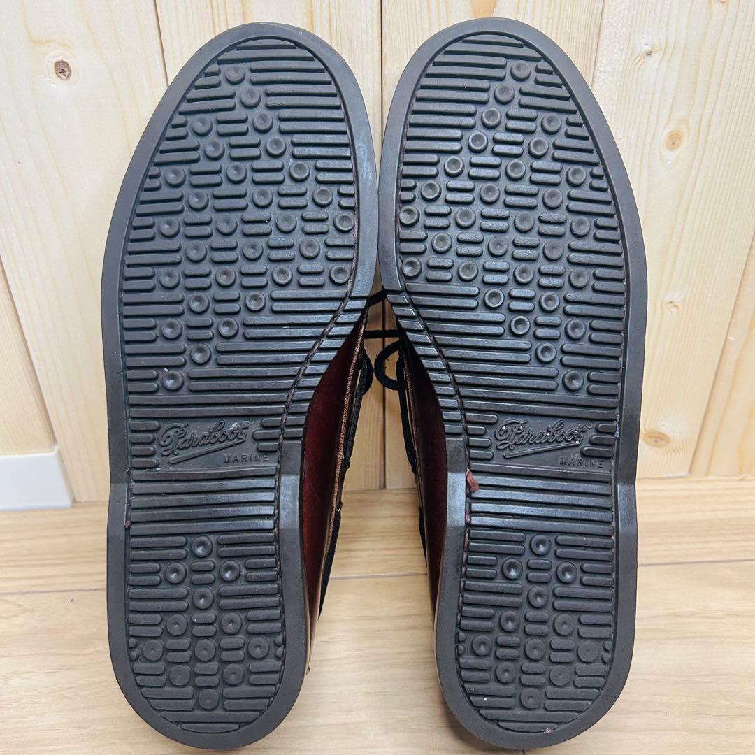 【美品】 Paraboot BARTH バース 6.5 デッキシューズ アメリカ