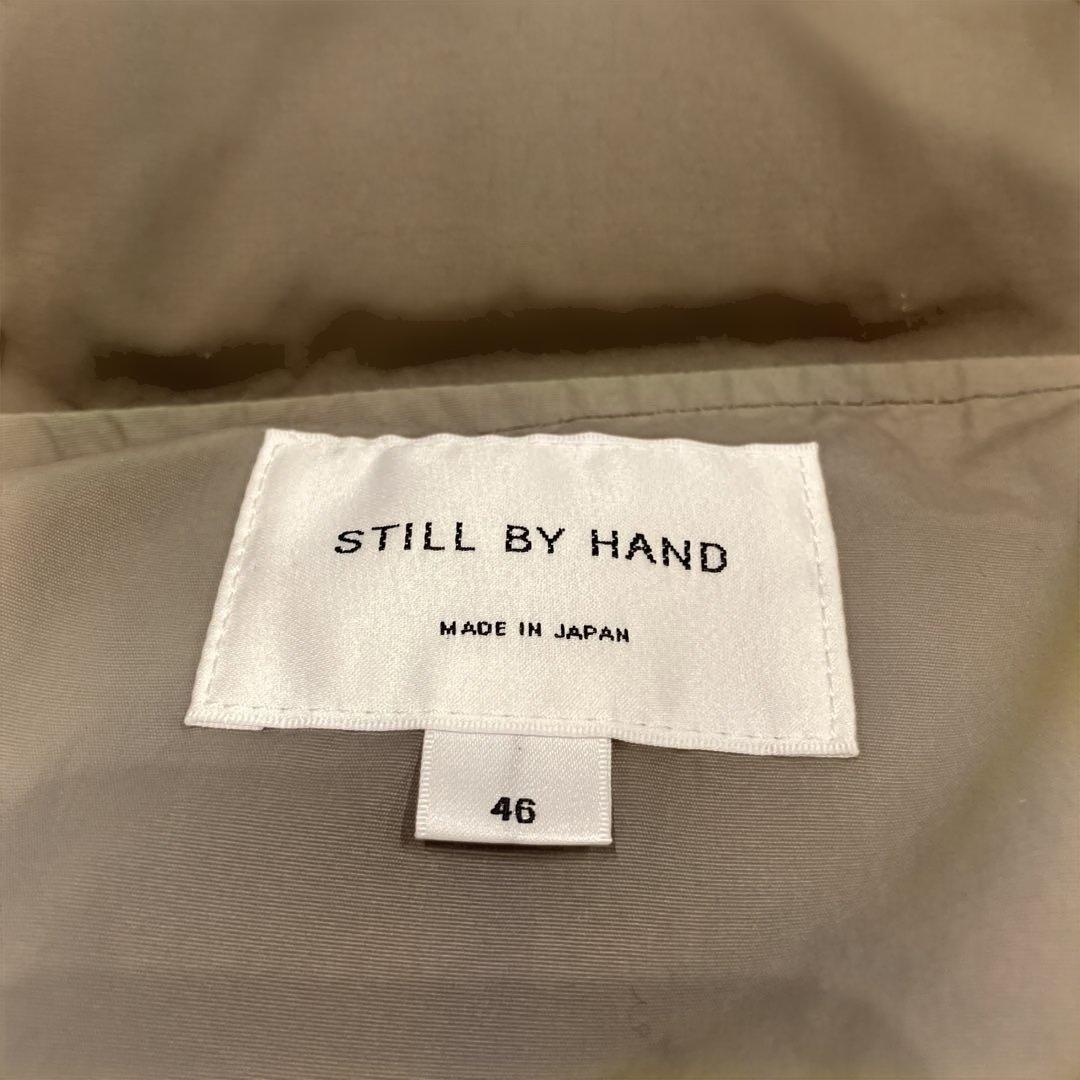 still by hand スタンドカラージャケット