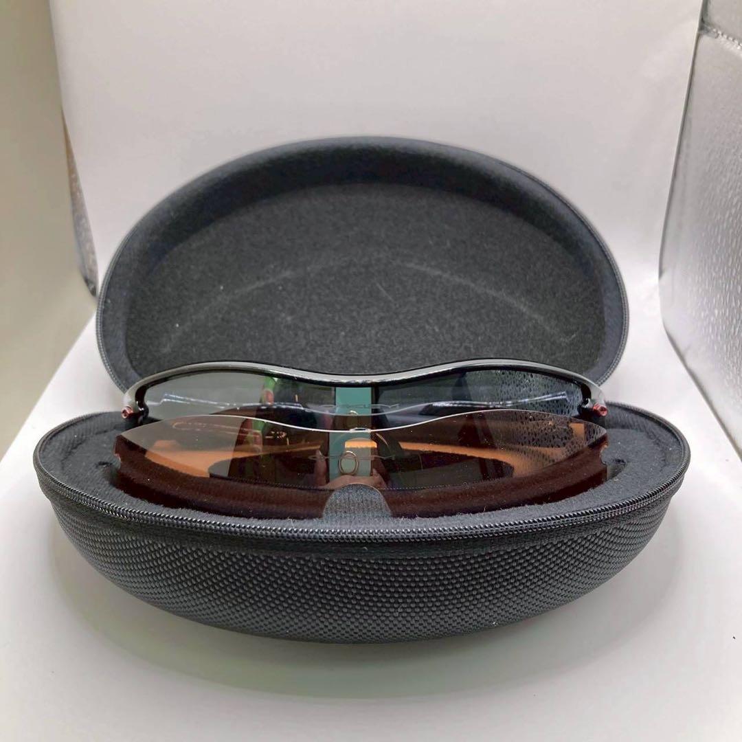 良品　OAKLEY レーダーロックパス　サングラス　ケース　交換レンズ　メンズ
