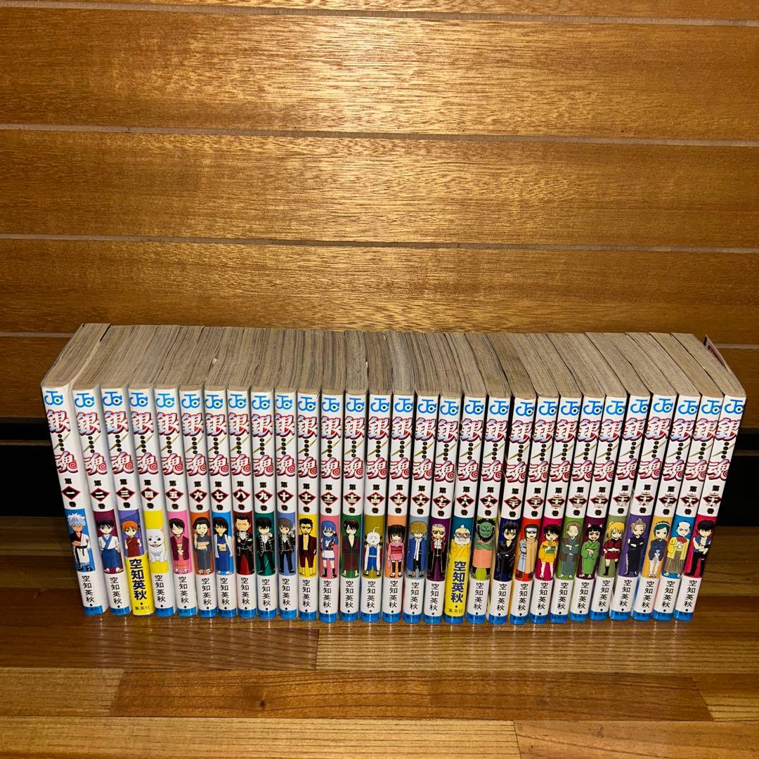 【全巻セット】銀魂　全74巻 キャラクター・ガイドブック　3冊
