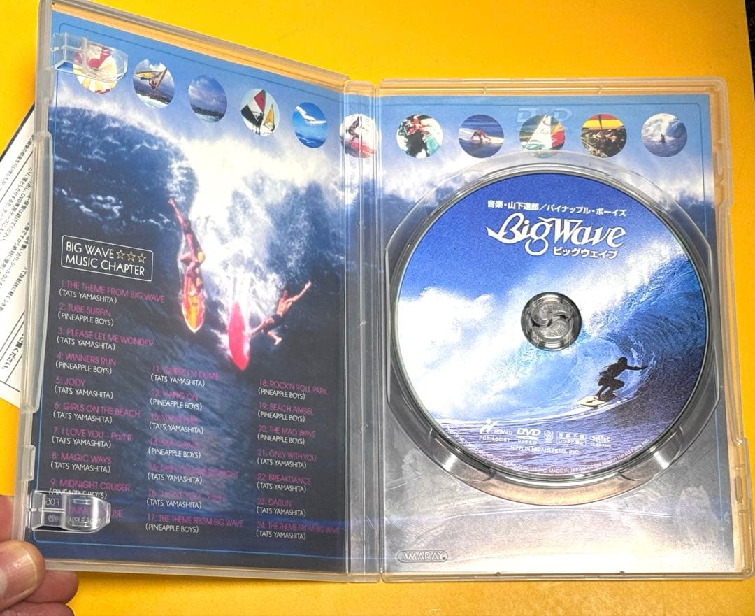 希少品　山下達郎　Big Wave ビックウェーブ　DVD