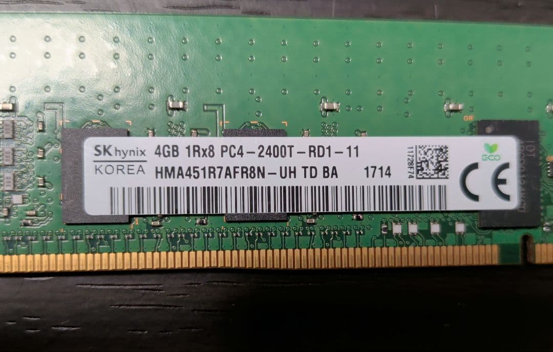 リランラン SK hynix 4GBx6 =24GB DDR4 メモリ
