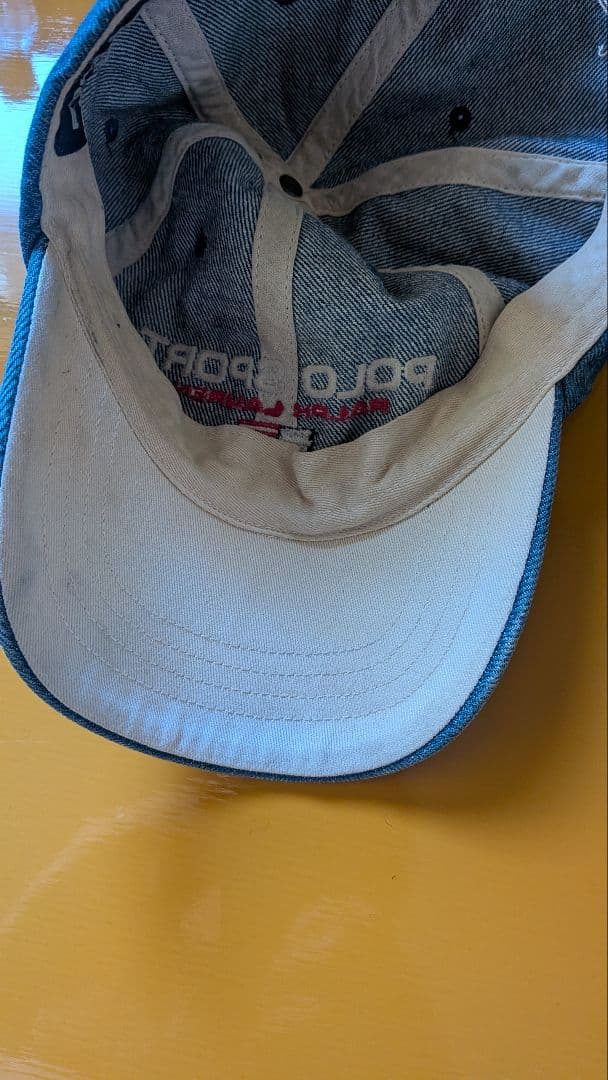 鬼*丸様 ポロスポーツ　デニムキャップ　ラルフローレン　POLO　Ralph　フ