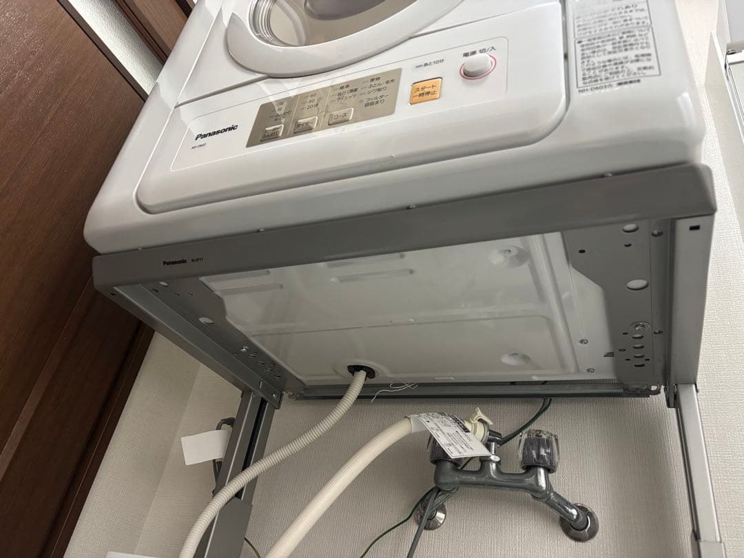 パナソニック 衣類乾燥機用スライド式ユニット台 N-UF11 S (2)