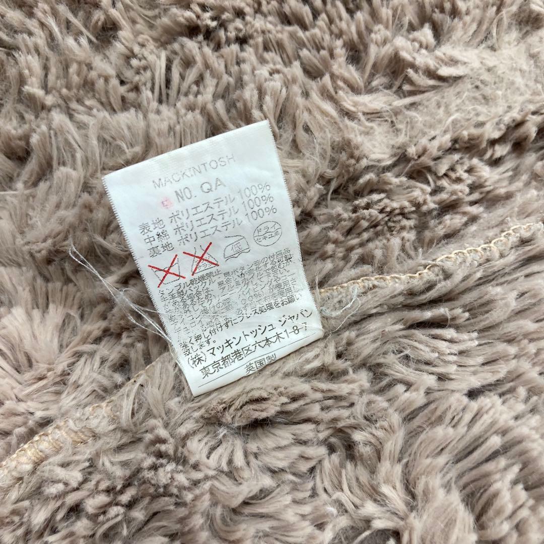 マッキントッシュ 裏ボア フーディー キルティングコート