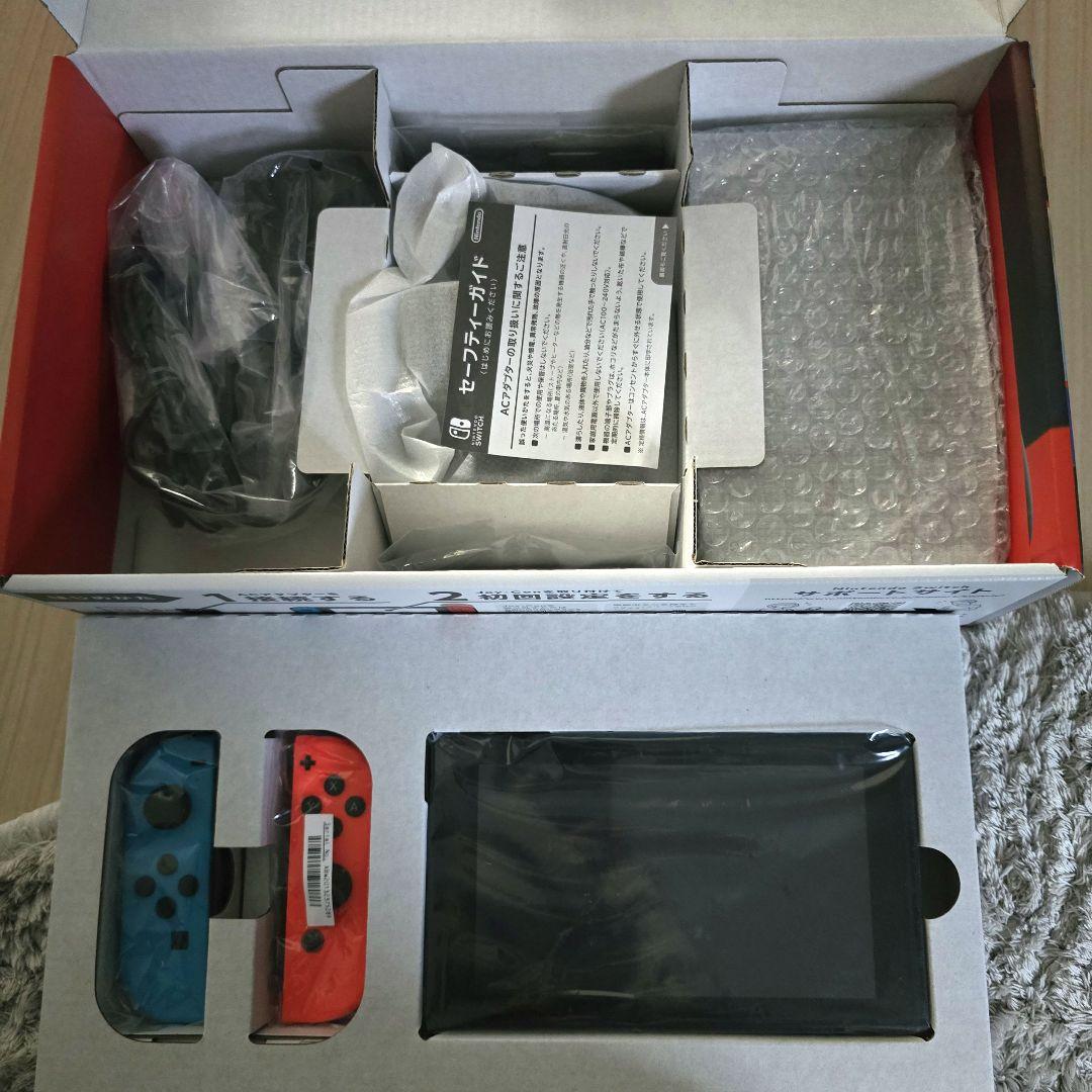 Nintendo Switch 本体 青/赤 バッテリー強化版