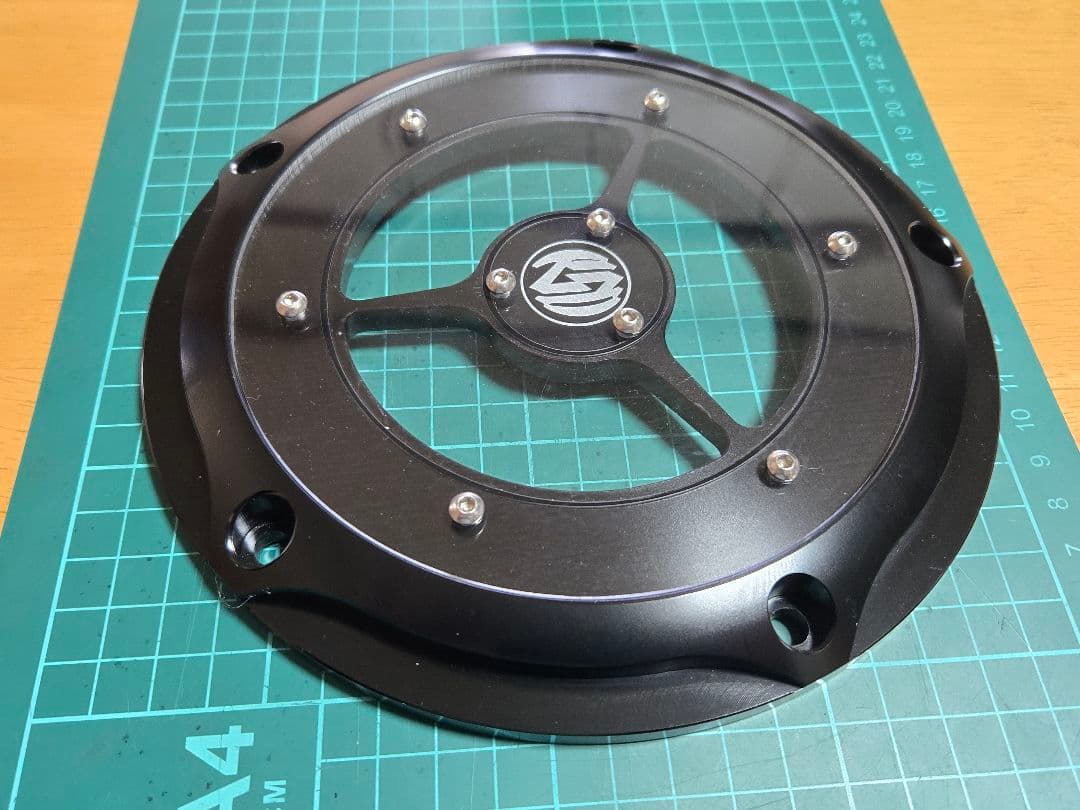 未使用 ハーレーダビットソン社外ダービーカバー EVO TwinCam