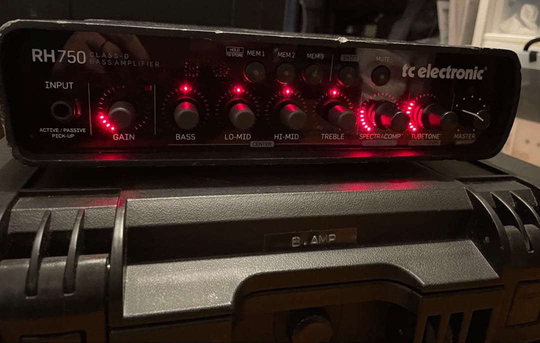 tc electronic RH750 ケース付き