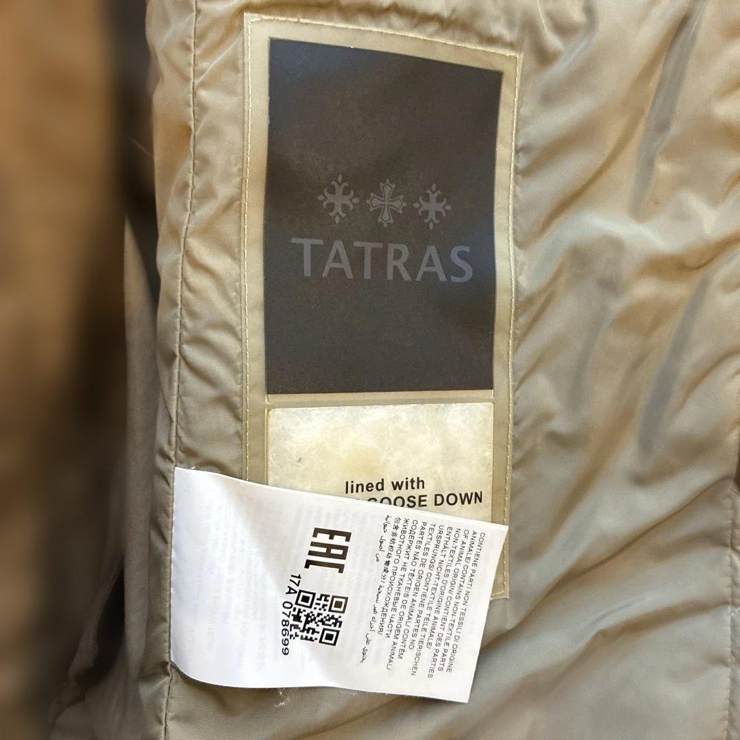 ブラウン モッズコート　タトラス　インナーダウン　TATRAS