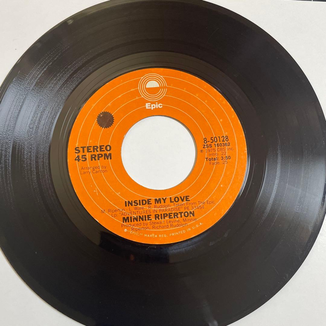 【7インチ】Minnie Reperton - Inside My Love